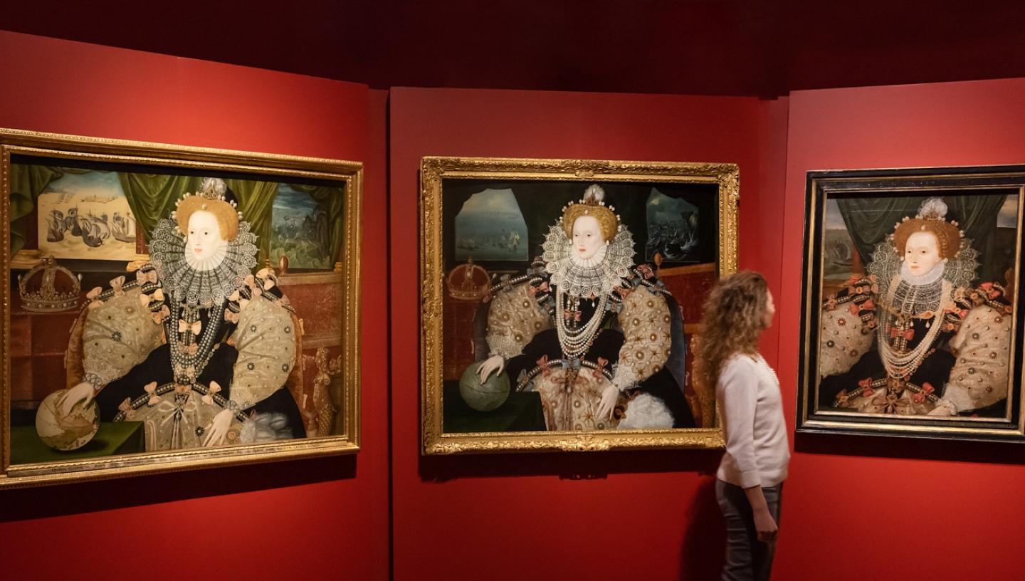 Seeing the three Armada Portraits together at the Queen s House